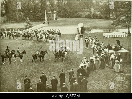 Souvenir de la fresque historique d'Oxford - de l'aide de la Radcliffe Infirmary, Oxford Eye Hospital, etc., de la commémoration, le 27 juin 1907, 28e, 29e, et le 1er juillet, 2d et 3d (1907) Banque D'Images