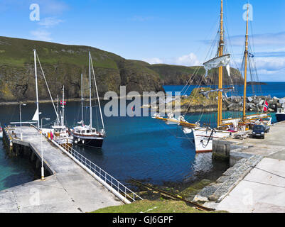 Dh North Haven FAIR ISLE SHETLAND grand voilier bateaux yachts Marina Jetty pier ecosse Harbour