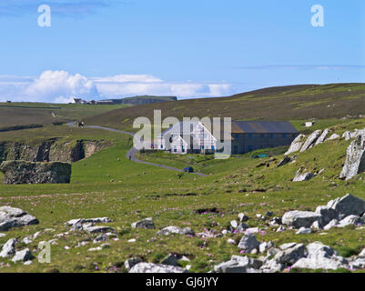 Dh FAIR ISLE SHETLAND Bird Observatory Banque D'Images