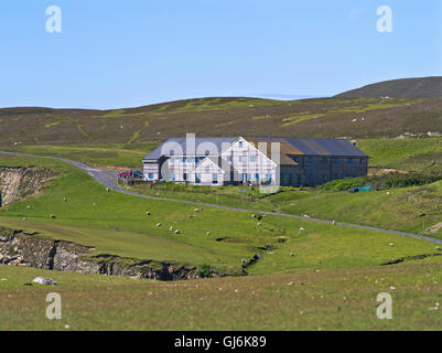 Dh FAIR ISLE SHETLAND Bird Observatory Banque D'Images