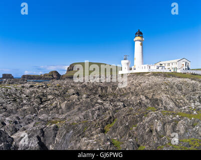 dh South Lighthouse FAIR ISLE SHETLAND Wick of Hestigeo Light maisons rock Wick of Hestigeo scotland Lightthouses uk Banque D'Images