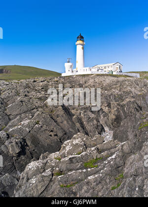 Phare Sud dh FAIR ISLE SHETLAND Mèche de Hestigeo rock Lighthouse NLB gerpinnes ecosse phares uk rocky Banque D'Images