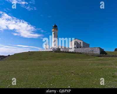 Phare Sud dh FAIR ISLE SHETLAND Mèche de Hestigeo bâtiments phares Phare NLB Ecosse building Banque D'Images