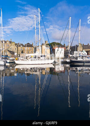 Lerwick SHETLAND LERWICK port dh yachts dans le port de plaisance l'Ecosse Banque D'Images