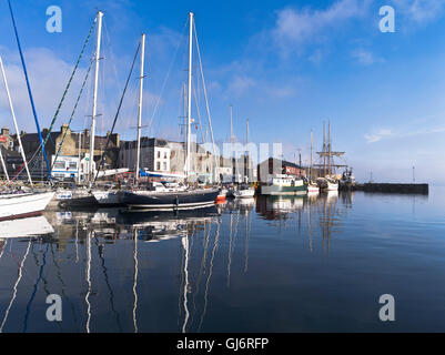 Lerwick SHETLAND LERWICK port dh Yachts en Ecosse île Îles Harbour Marina Banque D'Images