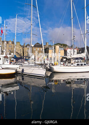 Lerwick SHETLAND LERWICK port dh yachts dans le port de plaisance l'Ecosse Banque D'Images