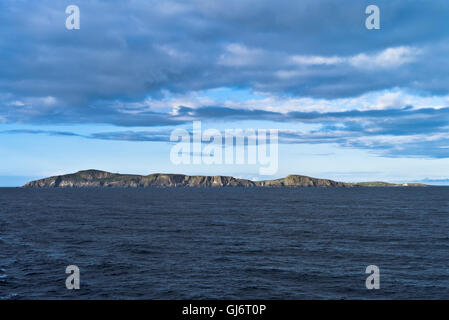 L'île de Fair Isle dh juste l'Île SHETLAND isles côte ouest de l'écosse sur la mer Banque D'Images