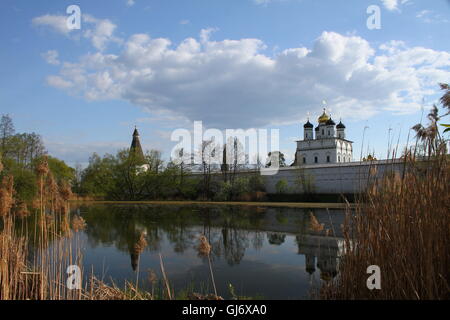 Joseph-Volokolamsk monastère. La Russie, dans la région de Moscou, Teryaevo Banque D'Images