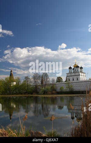 Joseph-Volokolamsk monastère. La Russie, dans la région de Moscou, Teryaevo Banque D'Images