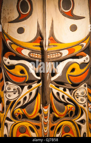 Tribal Art de la région de la rivière Sepik Papouasie Nouvelle Guinée Banque D'Images