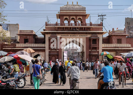 Sardar market gate à Jodhpur Banque D'Images