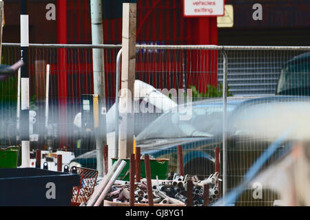 Bristol, Royaume-Uni. 14Th Aug 2016. Les principaux incidents de la police dans la ville de Bristol est arrêté et de trafic détourné .Robert Timoney/AlamyLiveNews Banque D'Images