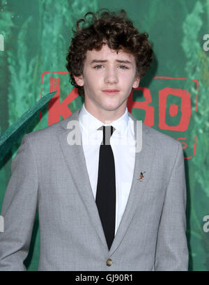 Los Angeles, CALIFORNIE, États-Unis. 14 août 2016. 14 août 2016 - Los Angeles, Californie - Art Parkinson. Kubo et The Two Strings World Premiere au AMC Universal City Walk Universal Studios Hollywood à Los Angeles. Crédit photo : AdMedia crédit : AdMedia /Alamy Live News Banque D'Images