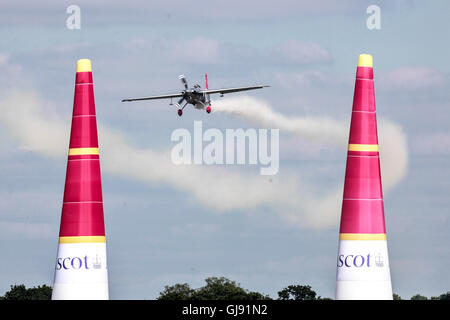 Masters Cup air race au Red Bull Air Race 2016 à Ascot Stadium sur le 14.08.2016 Banque D'Images