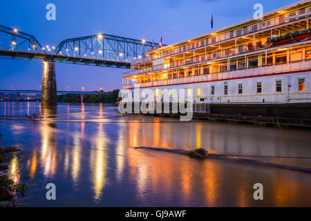 Chattanooga, Tennessee, USA riverfront. Banque D'Images