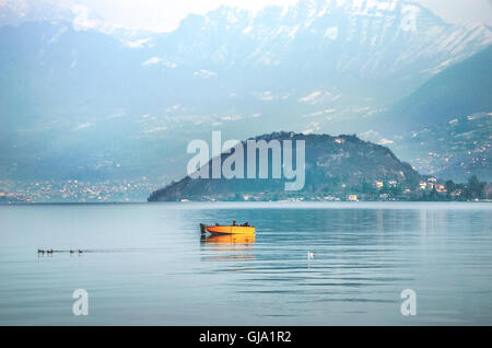 Lago d’Iseo Banque D'Images