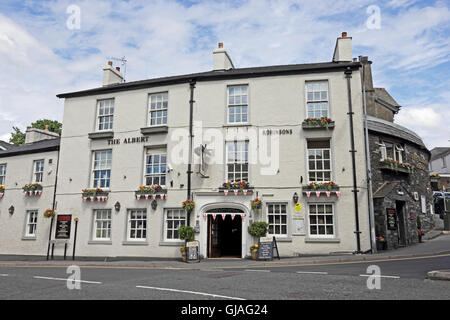 L'Albert public house, Bowness-on-Windermere, Cumbria Banque D'Images