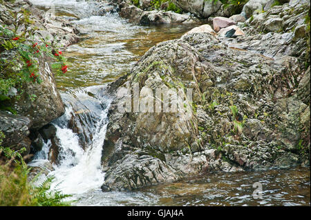 En ordre décroissant d'élever le long de greenup gill vers borrowdale, Keswick, Lake District, Cumbria Banque D'Images