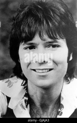 Der britische Cliff Richard, Popsänger er Jahre des années 1970. La chanteuse pop britannique Cliff Richard, 1970. Banque D'Images