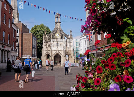 Chichester Chichester Market Cross City Centre West Sussex UK Banque D'Images