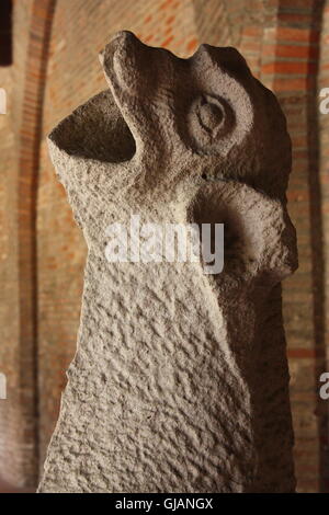 Gargoyle exposée au Musée des Augustins, Toulouse, France Banque D'Images