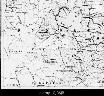 Un compte rendu de 1882 de la circumnavigation de l'Asie et de l'Europe à bord du Vega, documentant des expéditions historiques le long de la côte nord de l'ancien monde. Banque D'Images