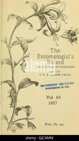 L'entomologiste du dossier et du journal officiel de variation (1957)