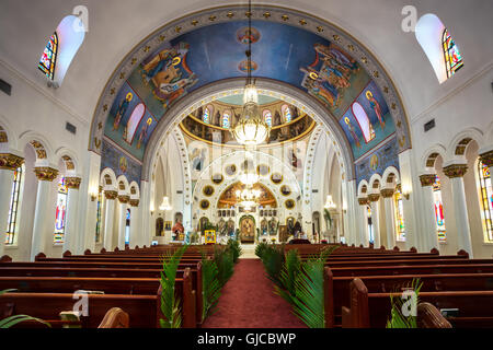 St Nicholas Greek Orthodox Cathedral, Tarpon Springs, Floride Banque D'Images