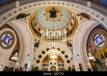 St Nicholas Greek Orthodox Cathedral, Tarpon Springs, Floride Banque D'Images