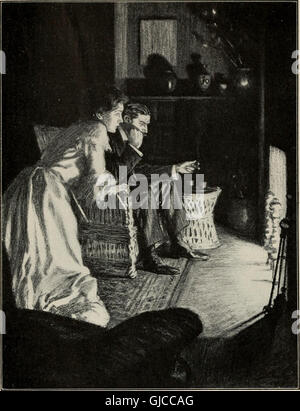 La publication de 1908, « R.J.'s Mother – and Some Other People », présente un commentaire social sur la dynamique familiale et les relations entre les différents individus. Le travail réfléchit sur les normes sociétales et les expériences personnelles. Banque D'Images