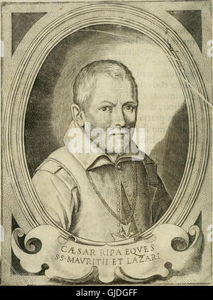Della Iconologia nouissima di Cesare Ripa Perugino Caualier de SS. Mauritio et Lazzaro - prima parte (-terza) - nella quale si descriuono diuerse imagini di virtu, vitij affetti, passioni, humain,