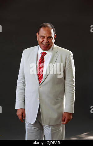 Edinburgh, Royaume-Uni. 15 août 2016. Edinburgh International Book Festival 3e jour. Edinburgh International Book Festival aura lieu à Charlotte Square Gardens. Édimbourg. Photo Alaa al Aswany. Pako Mera/Alamy Live News Banque D'Images