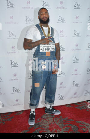 Las Vegas, Nevada, USA. Août 15, 2016. Rapper Le jeu fait ses débuts à vivre du Drai Drai's Nightclub le 14 août 2016 à Las Vegas, Nevada. Crédit : Marcel Thomas/ZUMA/Alamy Fil Live News Banque D'Images