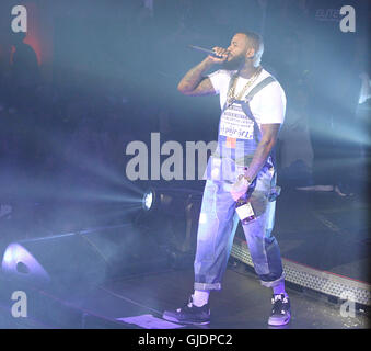 Las Vegas, Nevada, USA. Août 15, 2016. Rapper Le jeu fait ses débuts à vivre du Drai Drai's Nightclub le 14 août 2016 à Las Vegas, Nevada. Crédit : Marcel Thomas/ZUMA/Alamy Fil Live News Banque D'Images