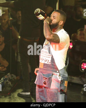 Las Vegas, Nevada, USA. Août 15, 2016. Rapper Le jeu fait ses débuts à vivre du Drai Drai's Nightclub le 14 août 2016 à Las Vegas, Nevada. Crédit : Marcel Thomas/ZUMA/Alamy Fil Live News Banque D'Images