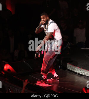 Las Vegas, Nevada, USA. Août 15, 2016. Rapper Le jeu fait ses débuts à vivre du Drai Drai's Nightclub le 14 août 2016 à Las Vegas, Nevada. Crédit : Marcel Thomas/ZUMA/Alamy Fil Live News Banque D'Images