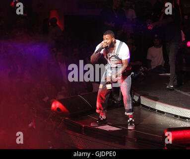 Las Vegas, Nevada, USA. Août 15, 2016. Rapper Le jeu fait ses débuts à vivre du Drai Drai's Nightclub le 14 août 2016 à Las Vegas, Nevada. Crédit : Marcel Thomas/ZUMA/Alamy Fil Live News Banque D'Images