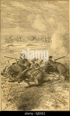 La vie de l'honorable William F. Cody, connu sous le nom de Buffalo Bill, le chasseur célèbre, scout et guide. Une autobiographie (1879) Banque D'Images