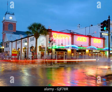 Sloppy Joe's Bar Key West, Floride Banque D'Images