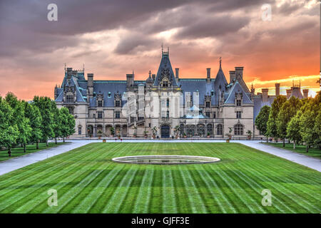 Biltmore Estate à Asheville en Caroline du Nord Banque D'Images