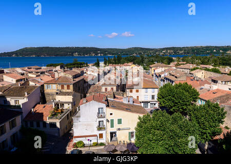 Saint-Chamas, village de Provence Bdr France 13 Banque D'Images