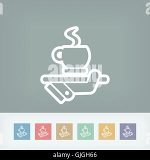 Tasse de café Illustration de Vecteur