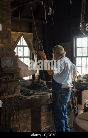 Mystic Seaport Museum New York Banque D'Images