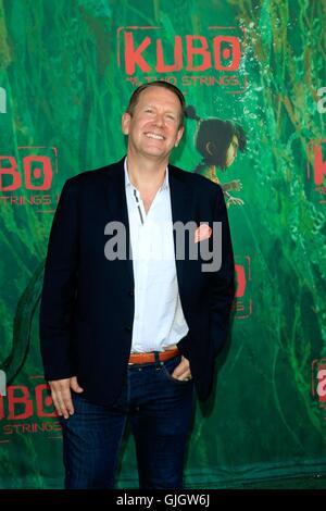 Universal City, CA. 14Th Aug 2016. Bradley Wald aux arrivées de KUBO ET LES DEUX CHAÎNES Premiere, AMC Universal City Walk, Universal City, CA, le 14 août 2016. © Priscille Grant/Everett Collection/Alamy Live News Banque D'Images