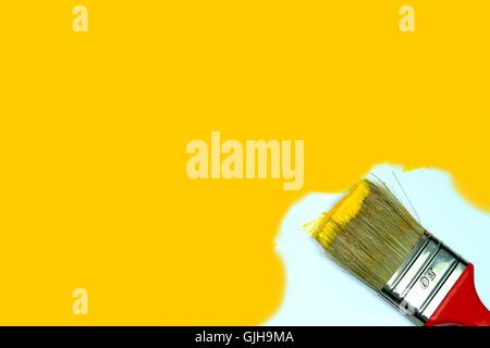 jaune Banque D'Images