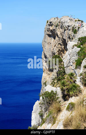 Le Le Cap Formentor à Mallorca island, Espagne Banque D'Images