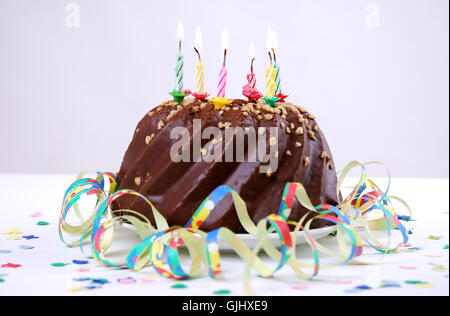 gâteau d’anniversaire Banque D'Images