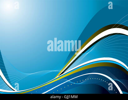 Fond d'écran Golden circle Banque D'Images