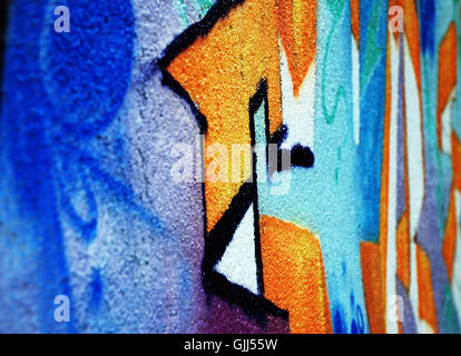 Art graffiti daub Banque D'Images
