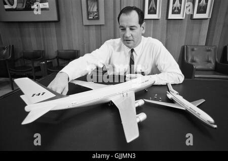 Joe Sutter de la Boeing Airplane Company Banque D'Images